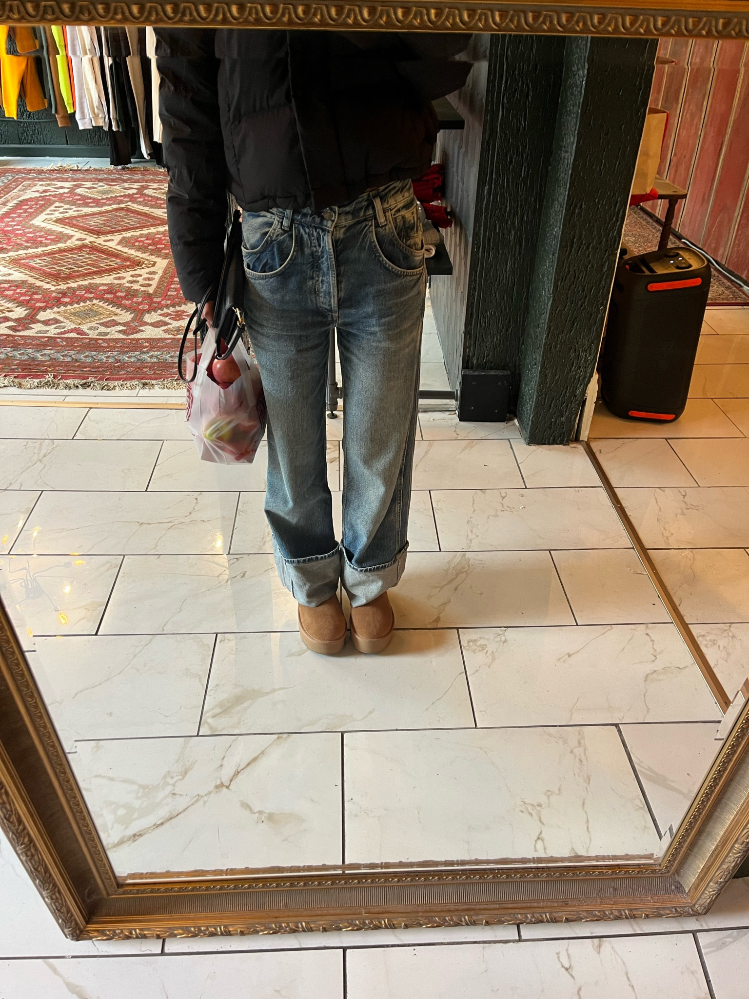 Fall Farmers Market Outfit

Wearing 
Shoes - size 8 true to size 
Jeans - size 24, run large 
Jacket - size 6, true to size 
Shirt - not pictured, size small, true to sizee

#LTKGiftGuide #LTKSeasonal