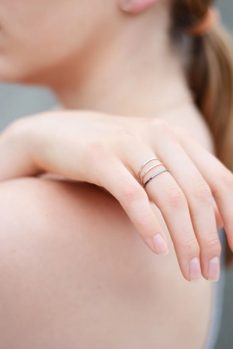 Hammered band | Etsy (US)