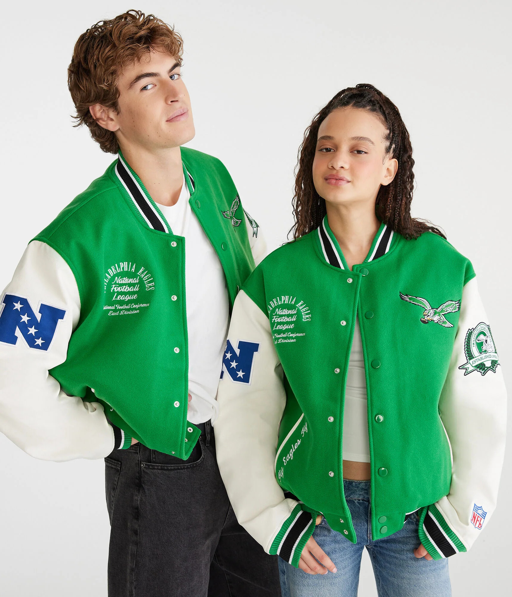Aeropostale Philadelphia Eagles Bomber Jacket | Shop Simon
