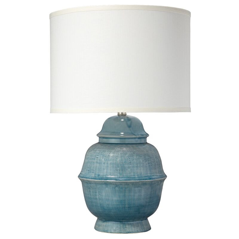 Kaya Table Lamp, Blue | One Kings Lane