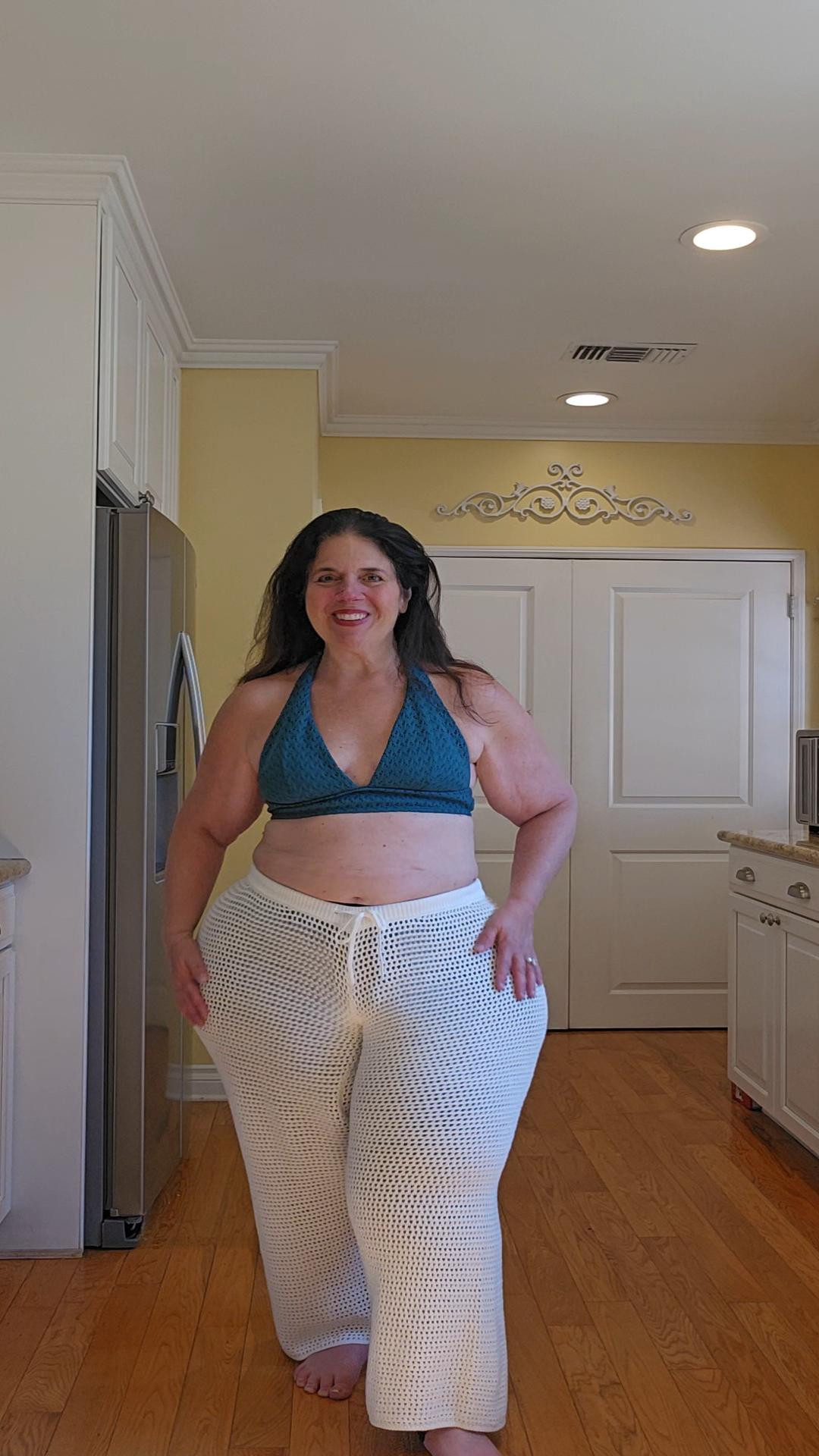 Crocheted pants are gonna be a win for a trip to Hawaii in August. 🏝Just booked us in for some Summer Travel and getting all the outfits styled ✈️What should we do while we are in Maui???

#LTKSeasonal #LTKSwim #LTKVideo