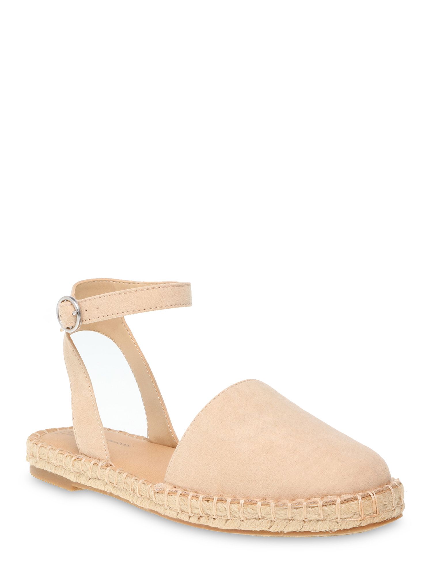 Time and Tru Women's Espadrille Ankle Strap Sandals | Walmart (US)