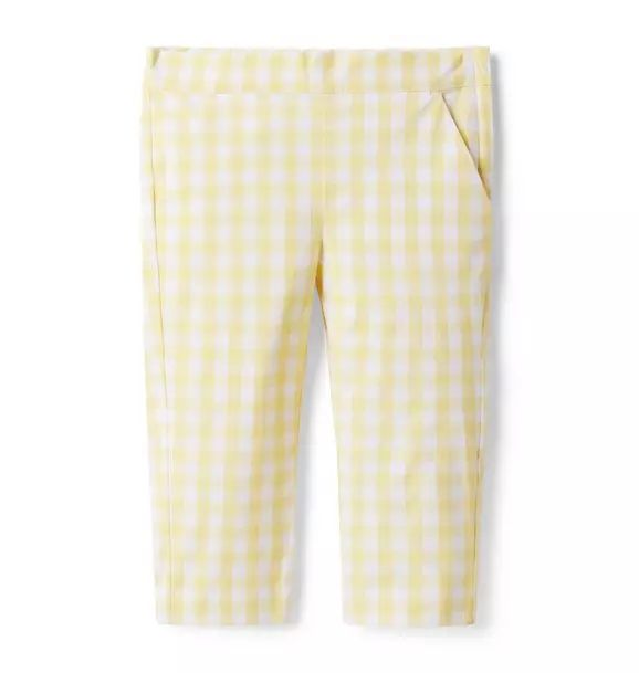 The Gingham Cropped Pant | Janie and Jack