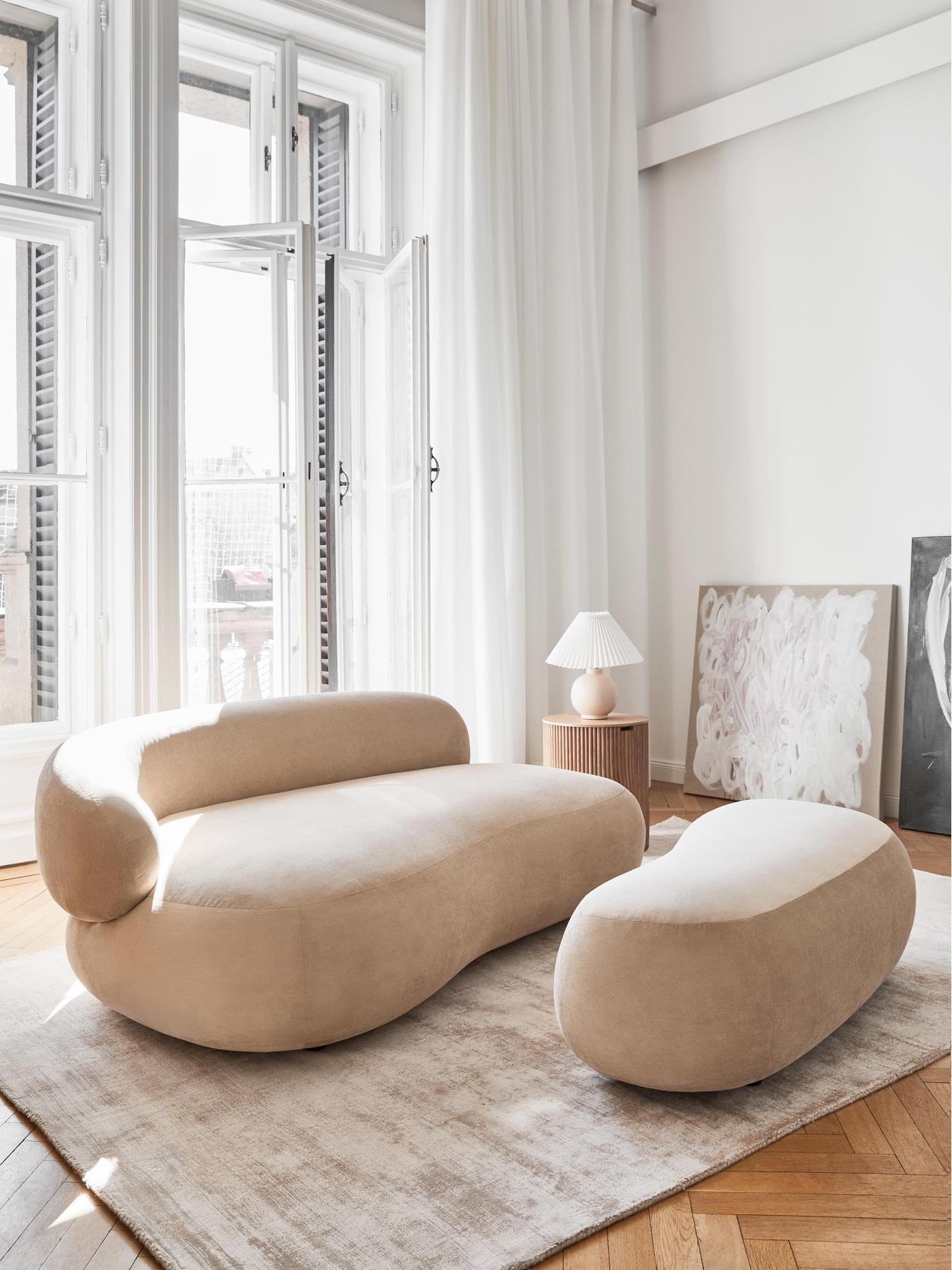Tapis en viscose tissé main Jane | Westwing | Westwing EU