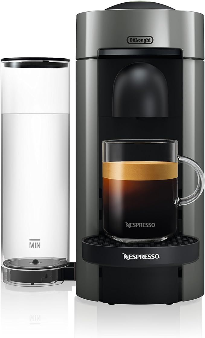 Nespresso by De'Longhi ENV150GY VertuoPlus Coffee and Espresso Machine by De'Longhi, 5.6 x 16.2 x... | Amazon (US)