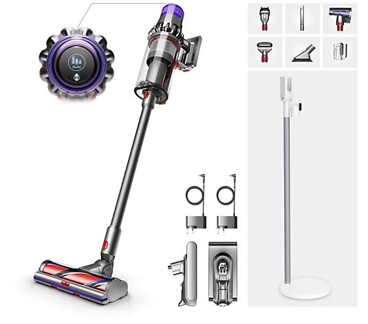 Dyson Outsize Cordless Vacuum Cleaner with Floor Dok & Two Batteries | QVC