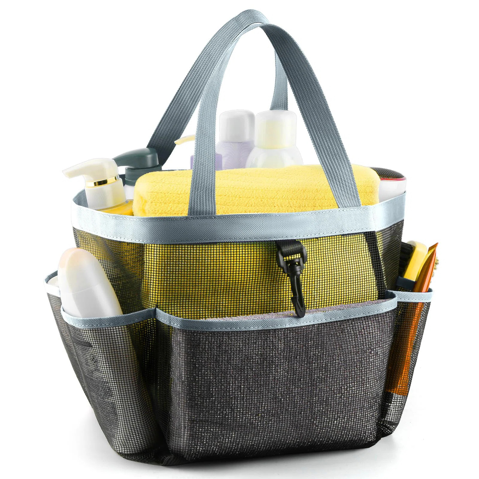 Mesh Shower Caddy Portable For College Dorm Room Essentials With 8 Pockets,Shower Bag For Beach,S... | Wayfair North America