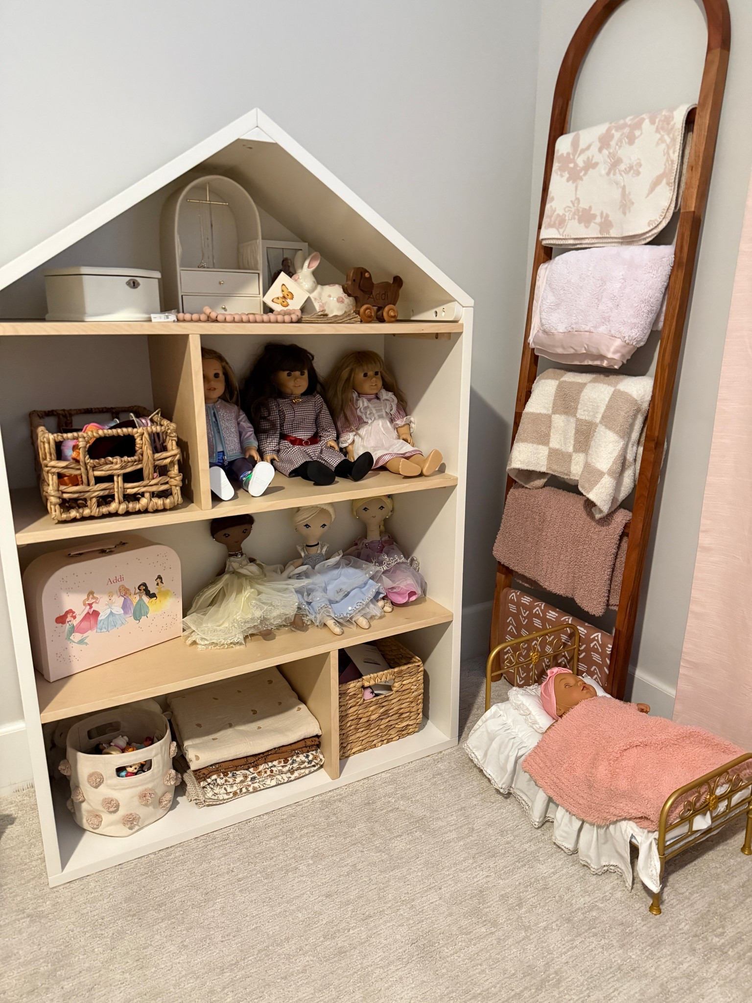 A cozy corner for playtime magic 🤍 some of Addison’s favorite princess dolls are on sale at Pottery Barn! 

#LTKSaleAlert #LTKmomlife #LTKGiftGuide #LTKHome #LTKKids