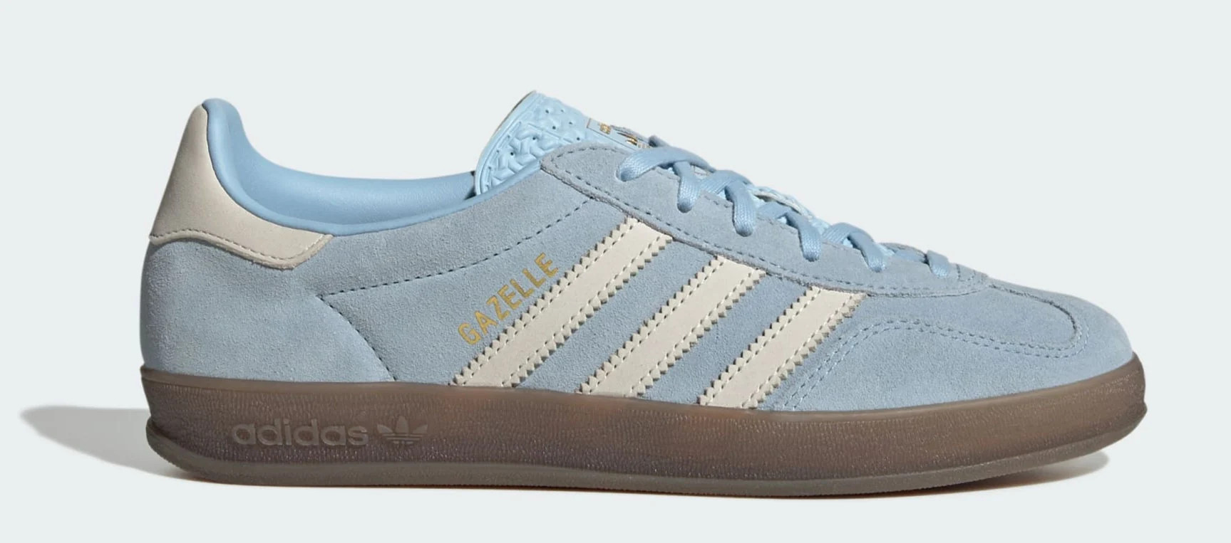 adidas Women's Gazelle Indoor 'Clear Sky Off White' Sneakers | Zulily