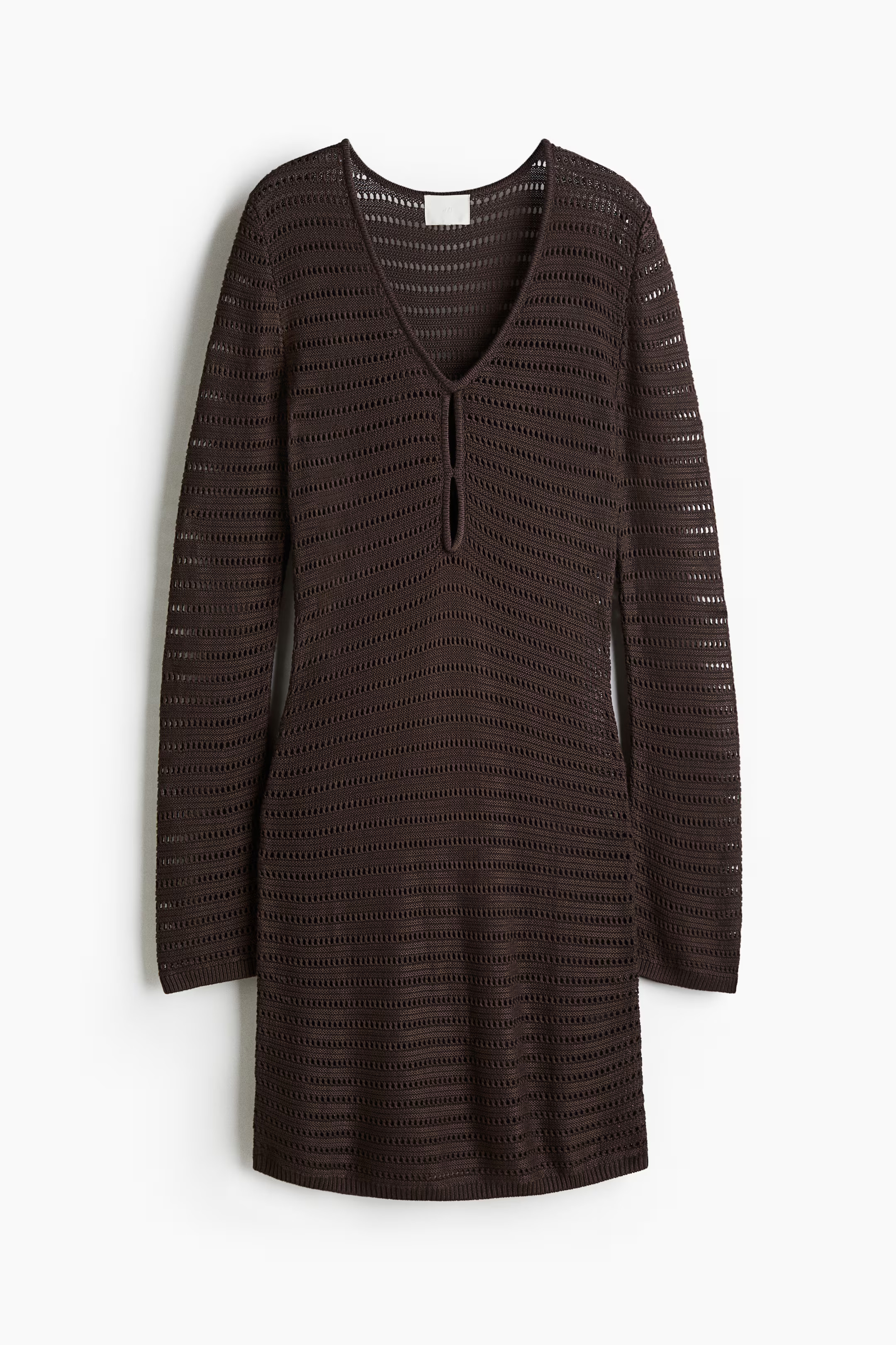 Robe en maille pointelle | H&M (FR, IT, ES, PT, BE)