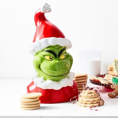 The Grinch™ Cookie Jar | Williams Sonoma | Williams-Sonoma