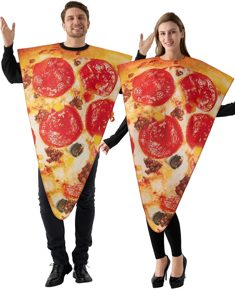 Spooktacular Creations 1PC Adult Couple Pizza Slice Costume for Halloween Taco Costume Cosplay Pa... | Amazon (US)
