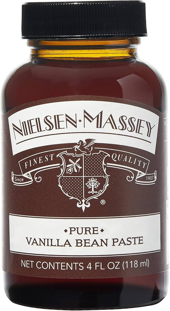 Nielsen-Massey Pure Vanilla Bean Paste for Baking and Cooking, 4 Ounce Jar | Amazon (US)