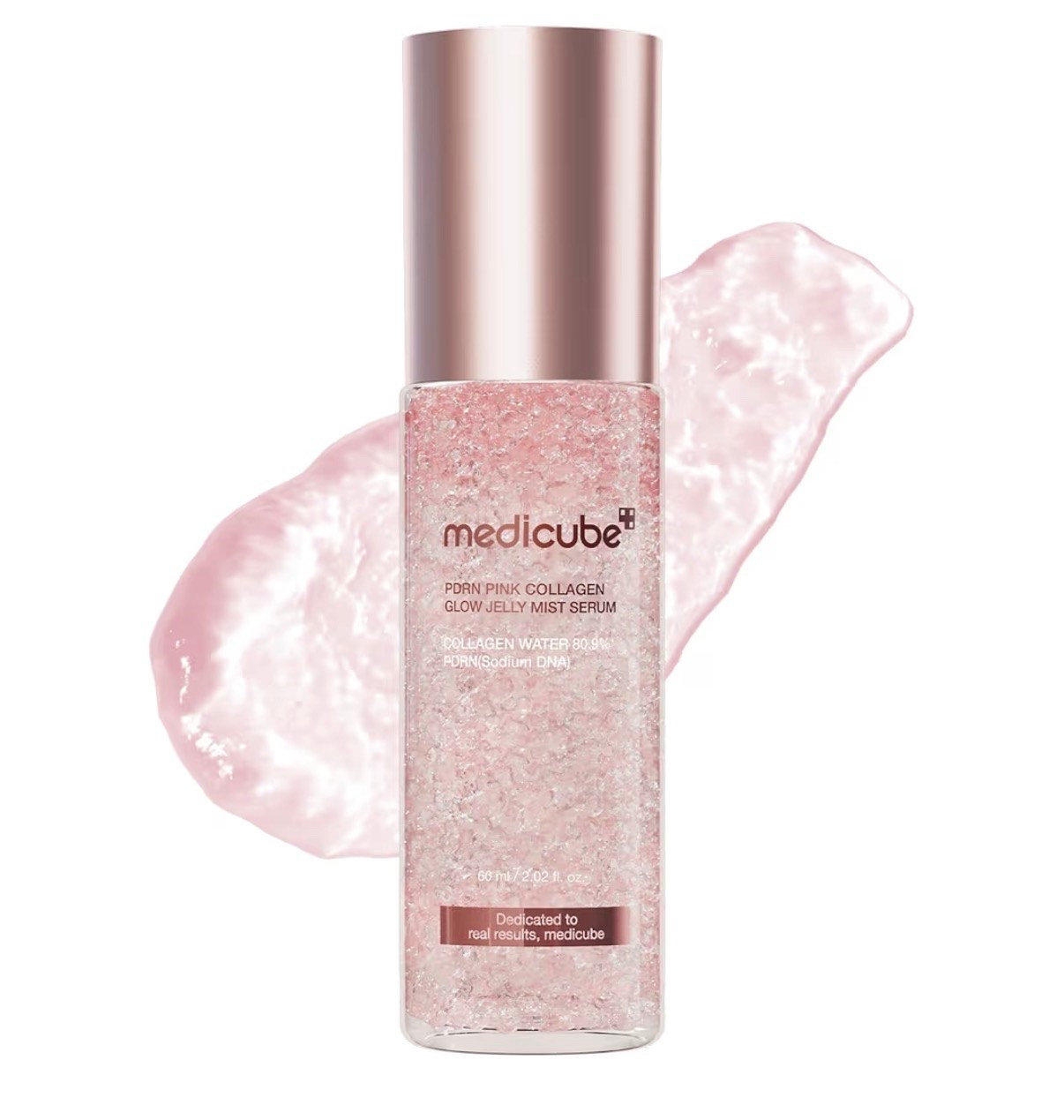 medicube Jelly Mist Serum with Pink PDRN Collagen | Dual-Texture Glow Spray with Niacinamide, Glutathione, Ceramide, Hyaluronic Acid | for Hydration, Radiance, Plump-Looking Skin | 2.02 fl.oz

#LTKBeauty