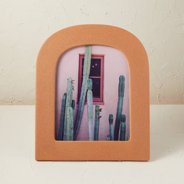 8"x10" Ceramic/Glass Photo Frame with Bubble Glaze Finish - Opalhouse™ designed with Jungalow... | Target