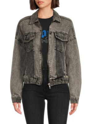 Acid Wash Denim Jacket | Saks Fifth Avenue OFF 5TH