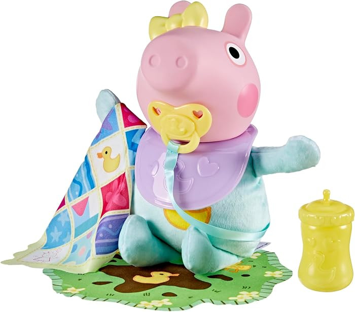 Peppa Pig Oinks and Snuggles Evie Interactive Baby Doll | Amazon (UK)
