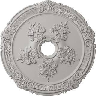 1-1/2 in. x 26 in. x 26 in. Polyurethane Attica with Rose Ceiling Medallion, Ultra Pure White | The Home Depot