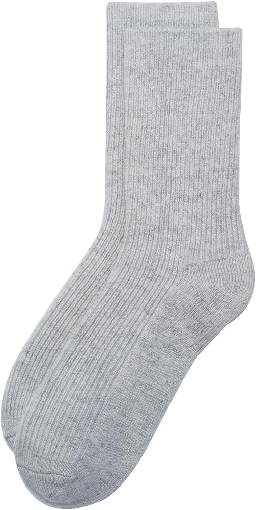 MELUSA Wool Cashmere Socks for Women, Super Soft Warm Cozy Winter Gift Crew Socks | Amazon (US)