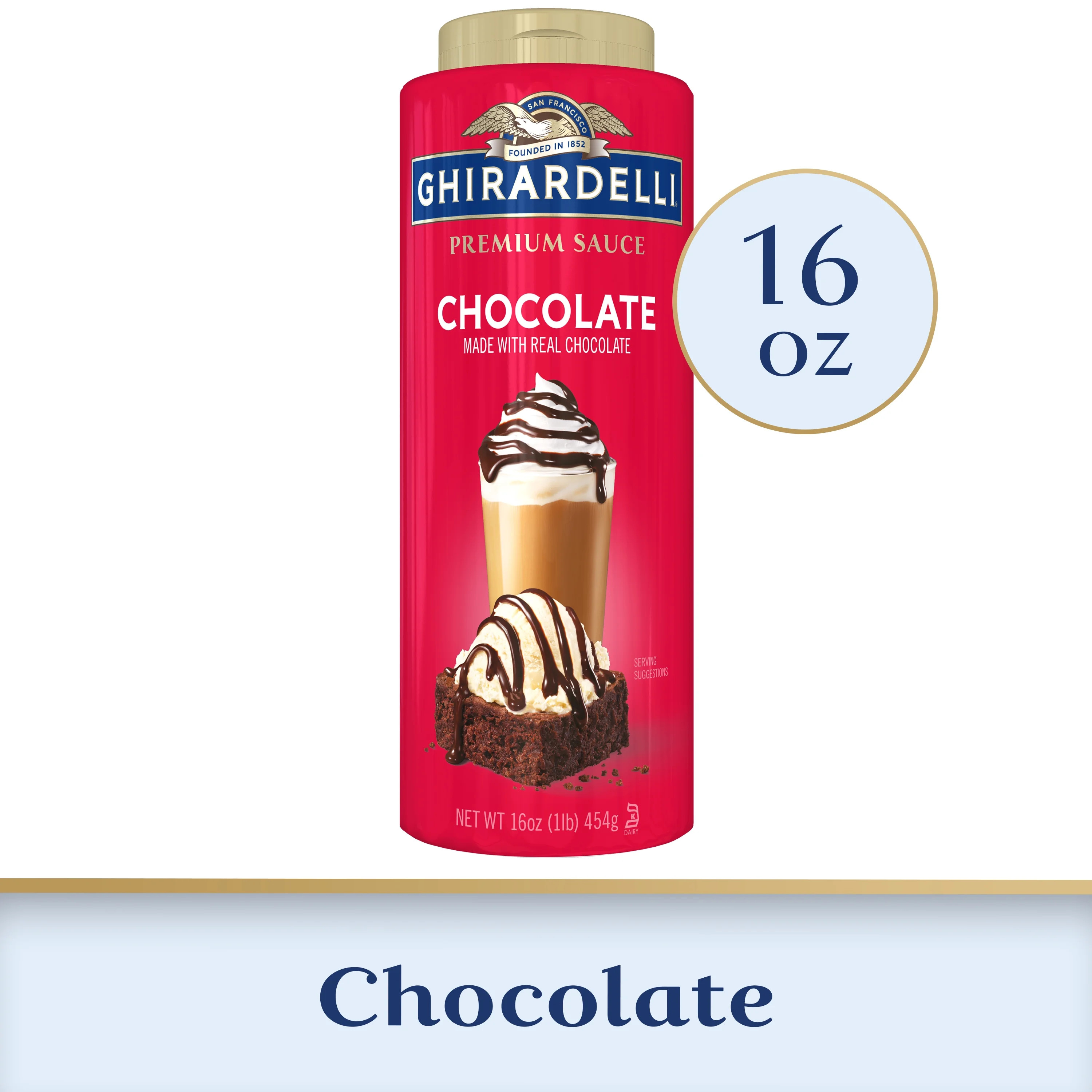 GHIRARDELLI Premium Chocolate Sauce, 16 oz Bottle | Walmart (US)