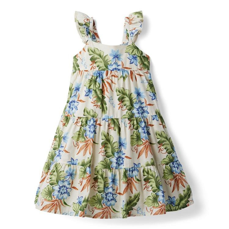 Tropical Floral Midi Dress | Janie and Jack