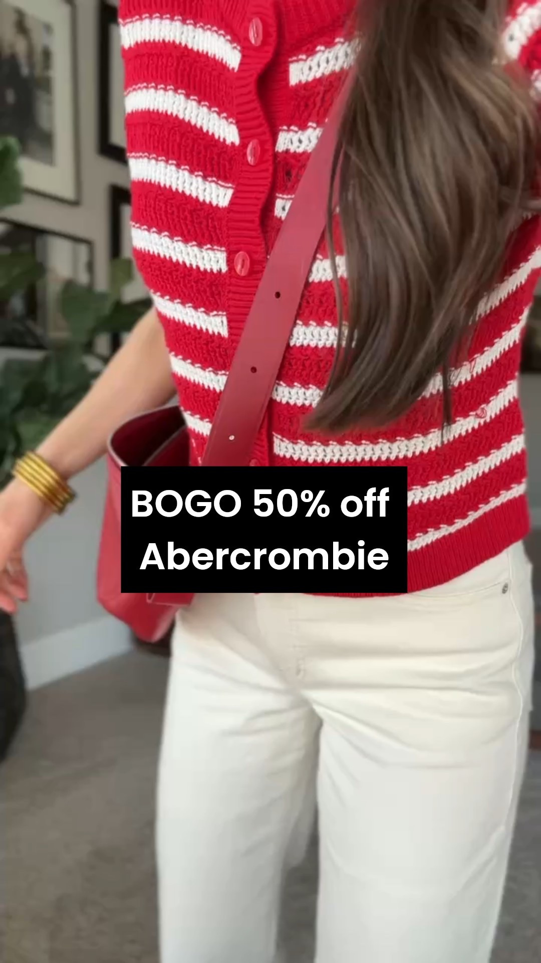 @abercrombie BOGO 50% off sale happening now! Wearing a small in the cardigan 

#LTKgrwm #LTKSaleAlert