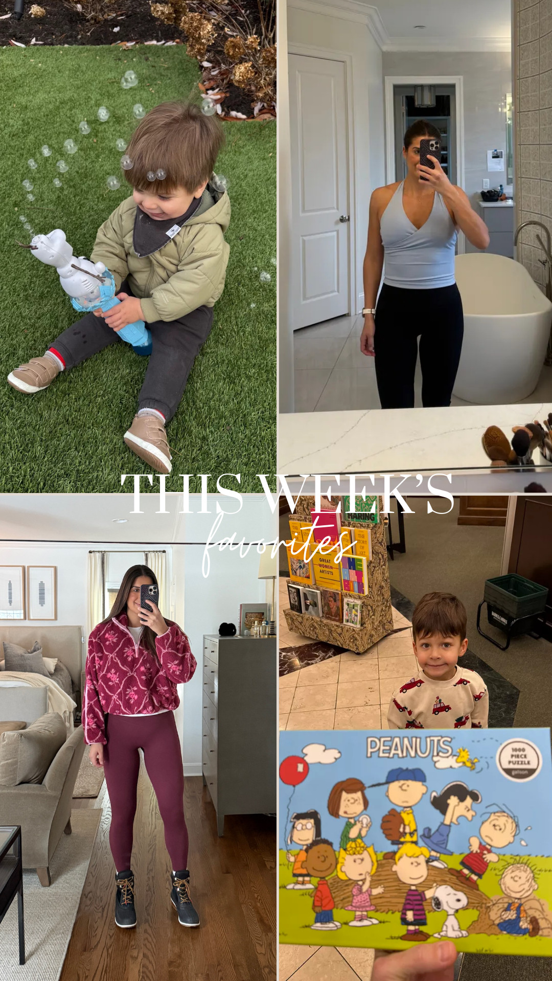 This weeks favs!!

weekly favorites, kids, kid toys, kids clothing, boys clothing, sale, old navy sale, clothing sale, womens activewear, puzzles, Grace White 

 

#LTKSaleAlert #LTKBaby #LTKKids