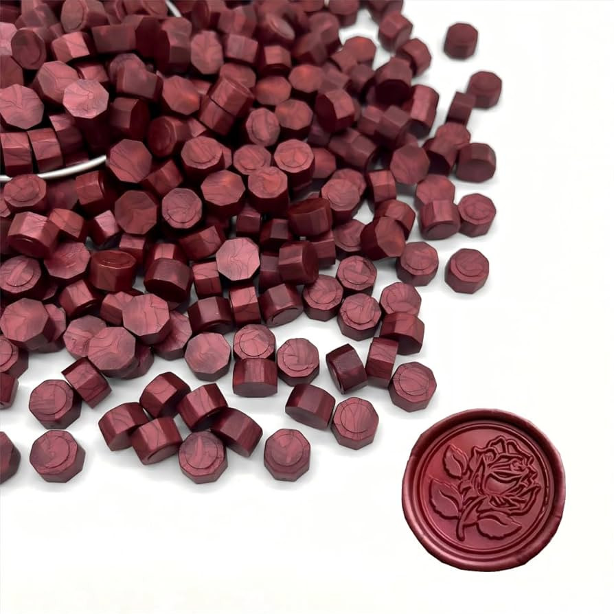 600pcs Sealing Wax Beads for Wax Seal Stamp, Perfect for Gift Sealing, Letter Sealing, Crafting P... | Amazon (US)