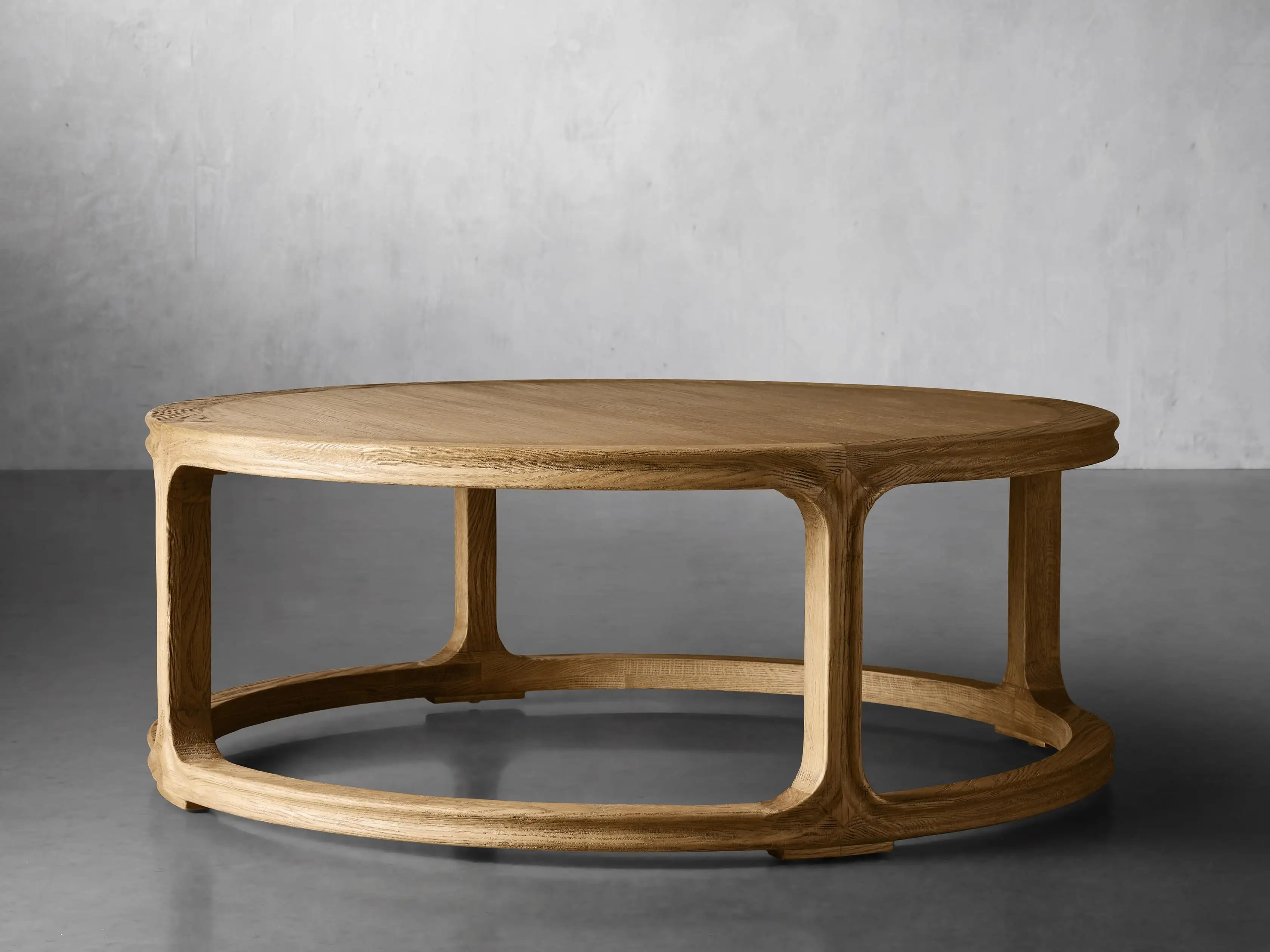 Bertogne Round Coffee Table | Arhaus