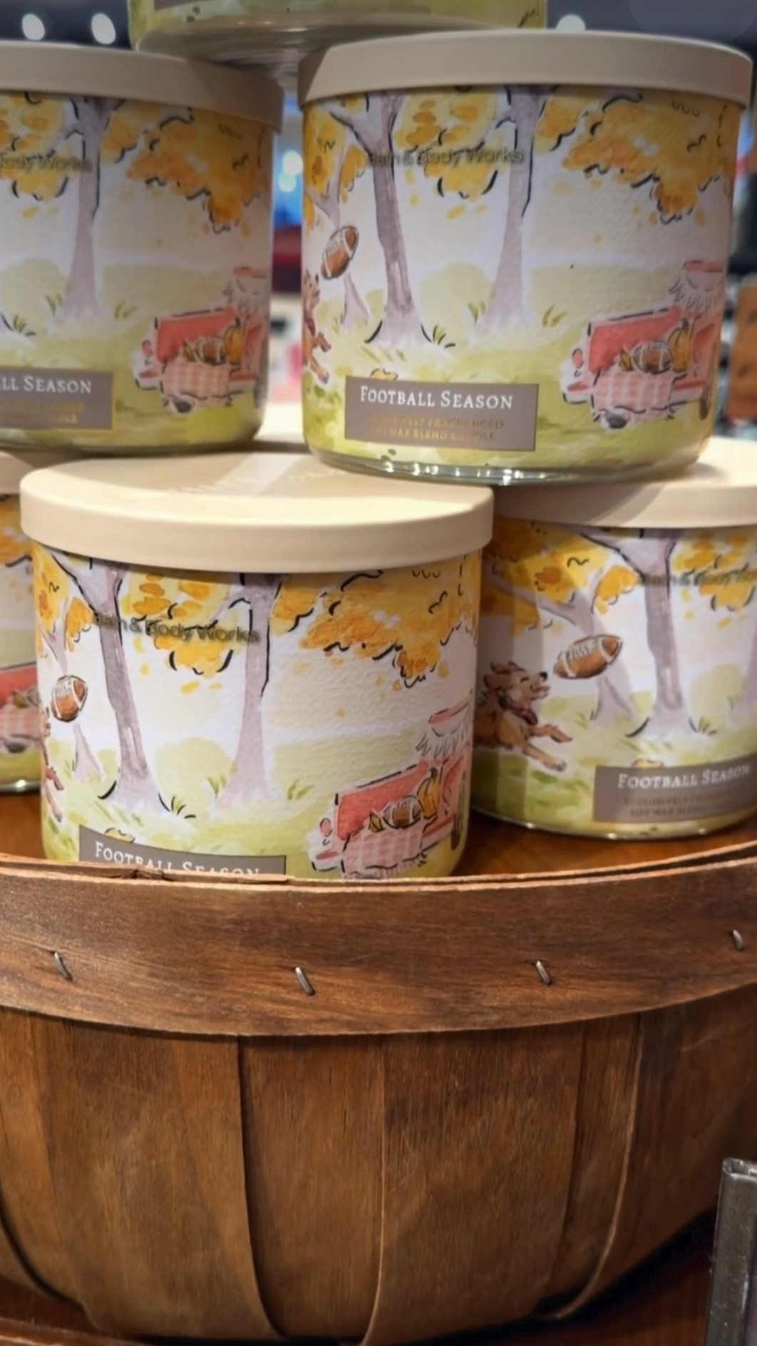 Omg the golden retriever packaging 😍🏈 yes I do but purchase things that have goldens on them bc of my dog 😂. New candles alert and mix and match deal happening rn!!

#LTKHome #LTKSeasonal #LTKSaleAlert