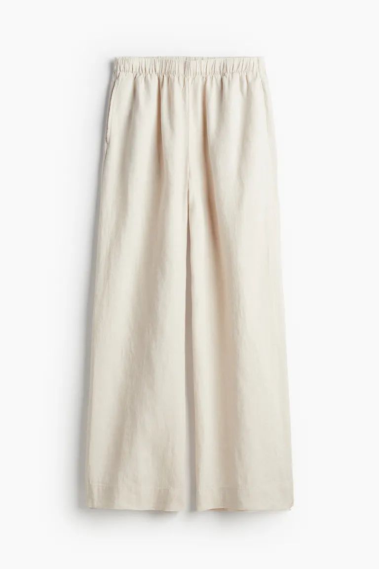 Wide-leg Linen Pants | H&M (US + CA)