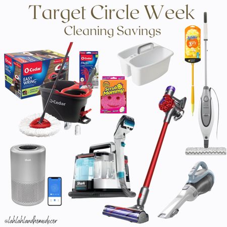 @Target circle week savings! Save up to 40% home cleaning supplies! vacuum | duster | mop upholstery spot cleaner | air purifier 

#LTKfindsunder100 #LTKhome #LTKxTarget