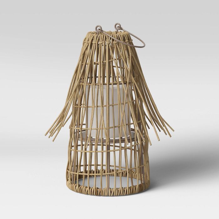 Woven Wicker Outdoor Lantern Candle Holder - Opalhouse™ | Target