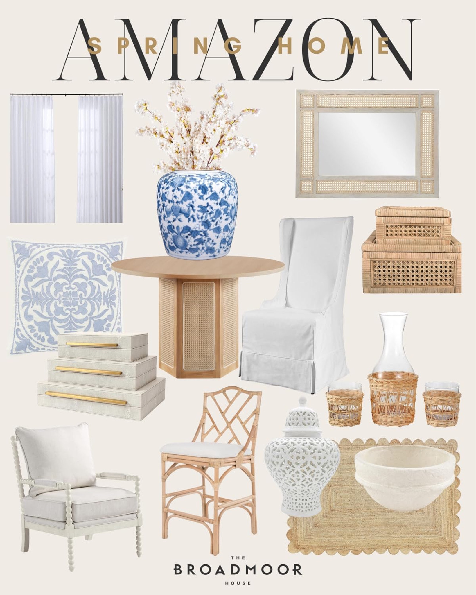 Amazon, Amazon Home, spring home, home decor, spring decor, dining room, living room, area rug, kitchen, rattan, cherry blossoms , dining table 

#LTKstyletip #LTKSeasonal #LTKhome