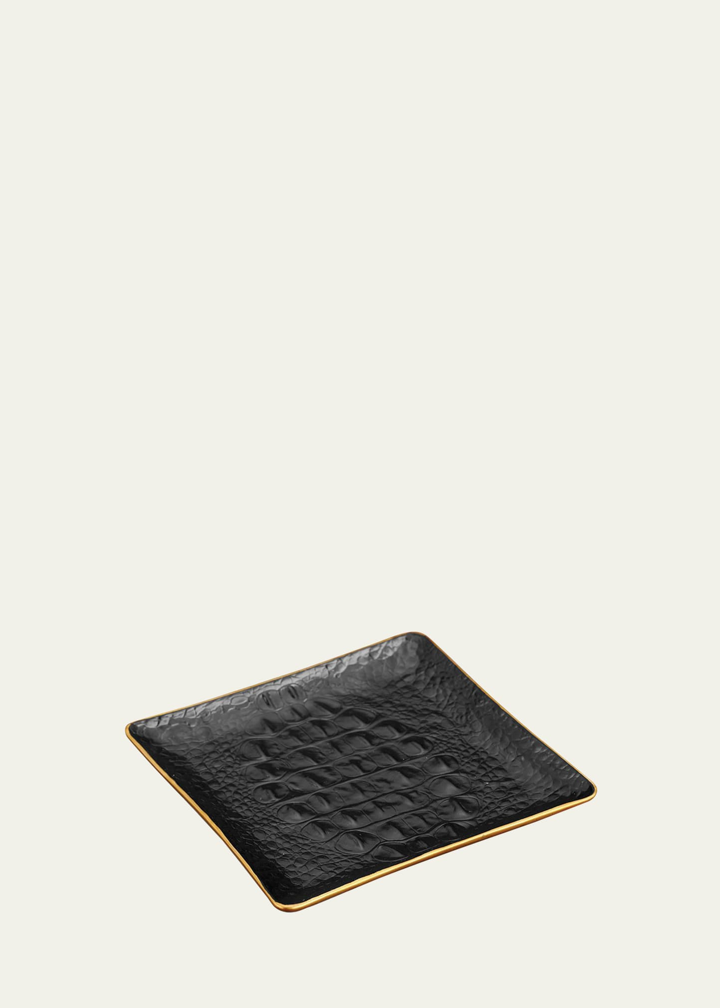 L'Objet Crocodile Square Tray | Bergdorf Goodman