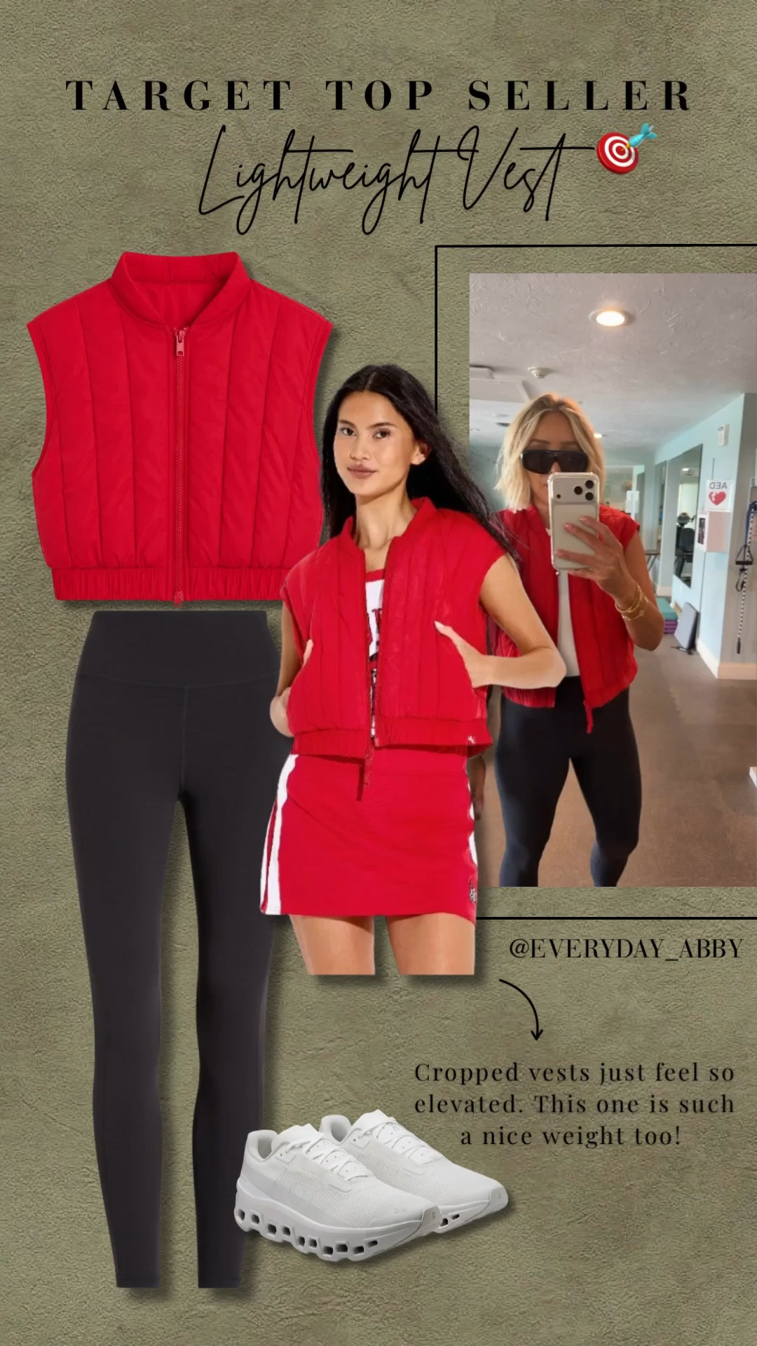 This cropped vest is just too chic! Love it for transitioning into fall. 👏

#LTKgrwm #LTKSeasonal #LTKootd
