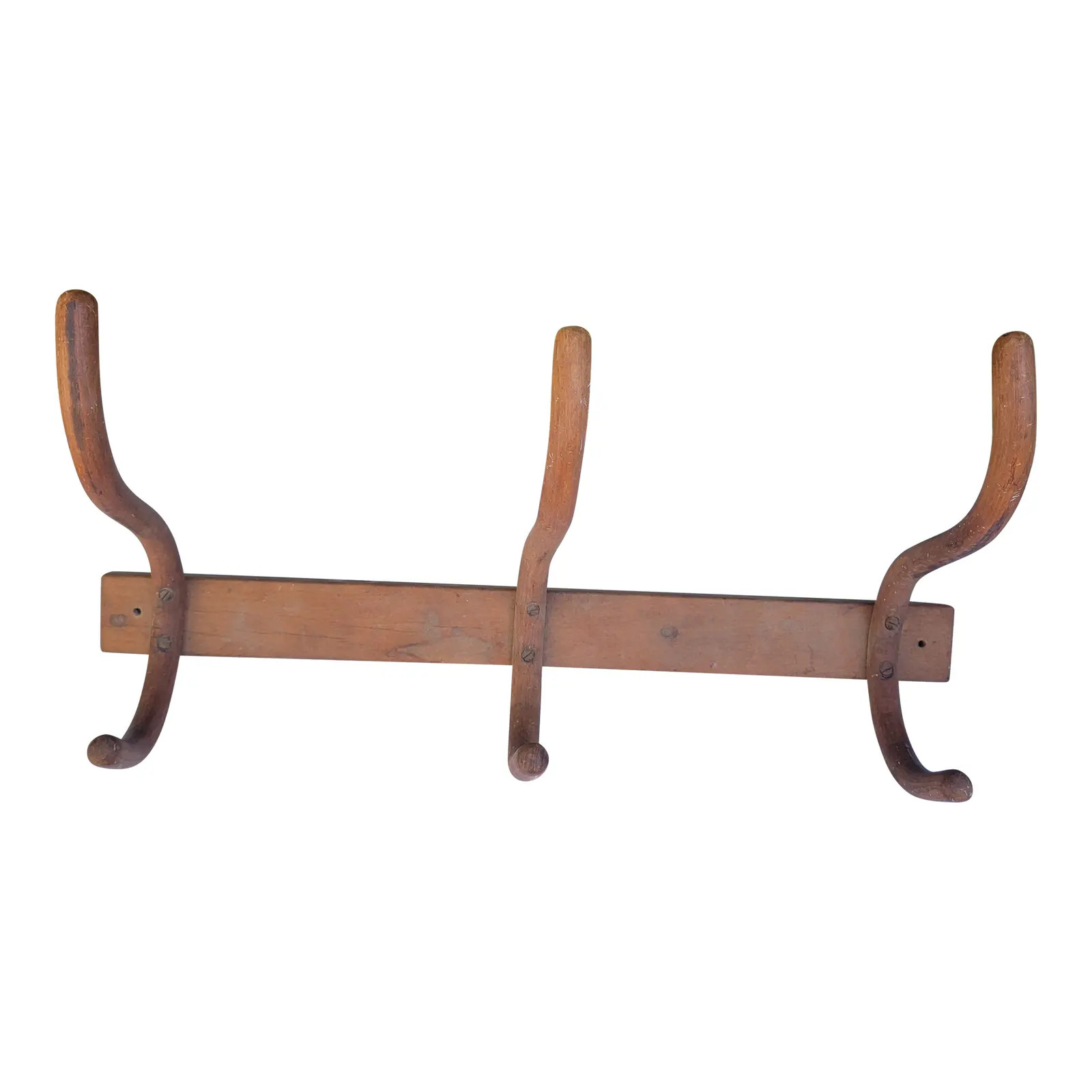 1900s Antique Bentwood Coat Rack | Chairish