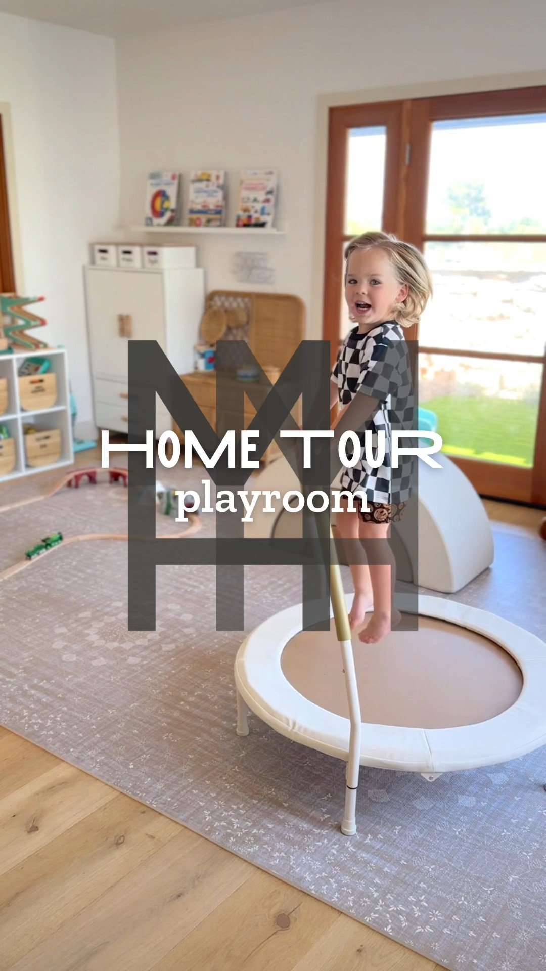 This space was meant to be the formal dining room, but we don’t need that because we’ve got plenty of space at the dining area off the kitchen. We get way more bang for our buck using this space as a playroom - it keeps the toys from taking over our living room, and is located right next door so we can easily keep an eye on the kids while we enjoy a glass of wine on the sofa. 

Modular shelving from ikea gives us tons of storage and an easy DIY upgrade with rattan handles takes them up a level and helps them integrate with our homes decor. When I can, I choose toys in a similar color palette and with wood accents, doing this helps create a cohesive look even with the chaos of all the toys. of course we have plenty of things that don’t look this way, but I just don’t keep those ones out on “display” if I can help it. 🤪

@houseofnoa has the most stylish playmats that give the look of a rug, but the safety and comfort a playmat provides. And @gathre has the BEST play things in color palettes that won’t cramp your style. 

#LTKHome