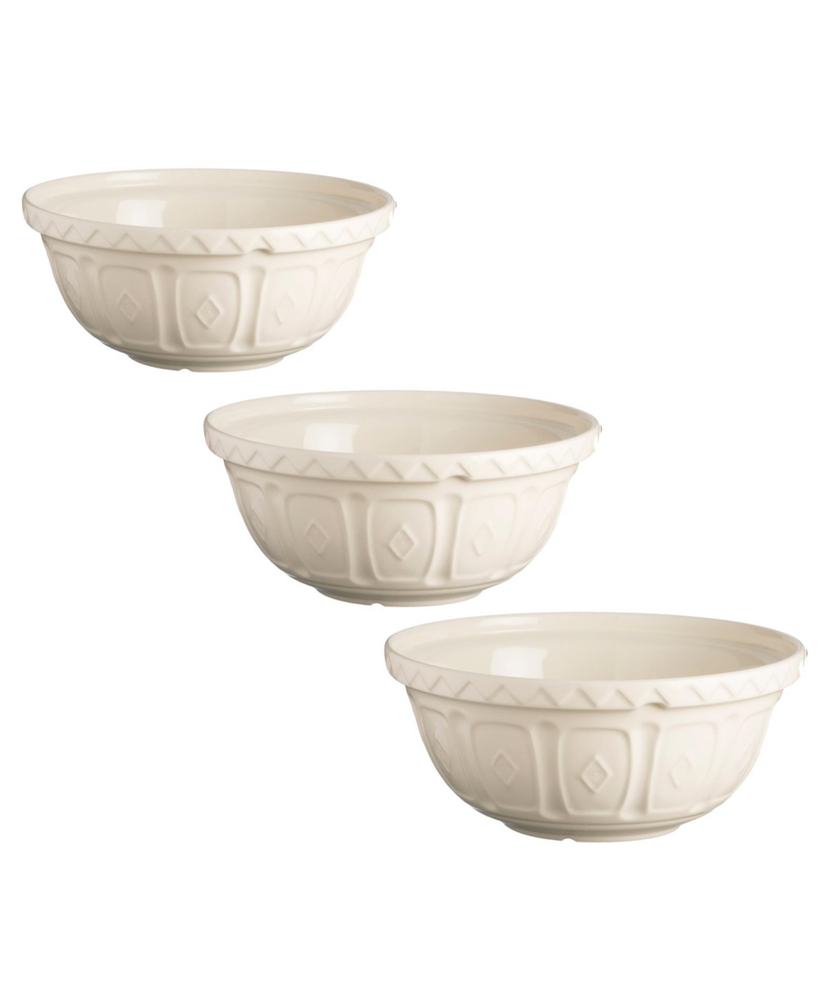 Mason Cash Mixing Bowl, Set 3 - Cream | Macy's