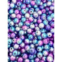 Mermaid Beads For Jewelry Making, Imitation Pearls Bracelet, Unique Necklace, Cute Spacer Beads, Girly Ombre | Etsy (US)