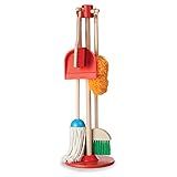 Melissa & Doug Let's Play House Dust! Sweep! Mop! 6 Piece Pretend Play Set - Toddler Toy Cleaning... | Amazon (US)