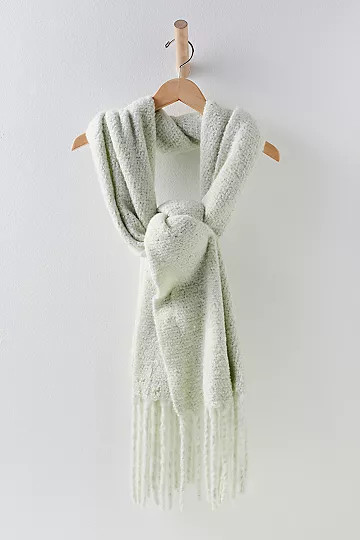 Shetland Recycled Blend Fringe Scarf | Free People (Global - UK&FR Excluded)