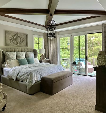Make your master bedroom a sanctuary… we splurged on the bed, but found deals here & there to complete the look.

#LTKstyletip #LTKFind #LTKhome