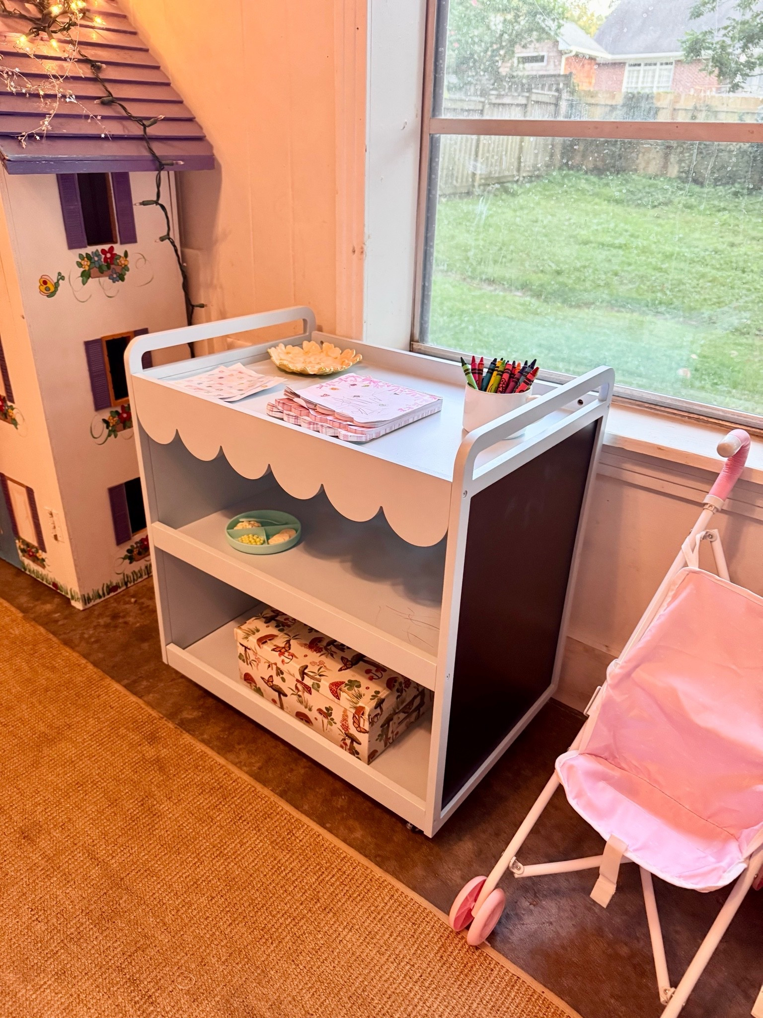 Cutest art cart from Walmart!! Keep an eye out hopefully it goes back on sale soon.

#LTKKids #LTKHome