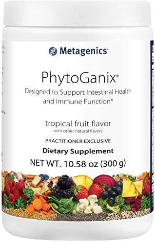 Metagenics PhytoGanix® – Organic Fruit & Vegetable Superfood Powder Blend – Tropical Fruit F... | Amazon (US)