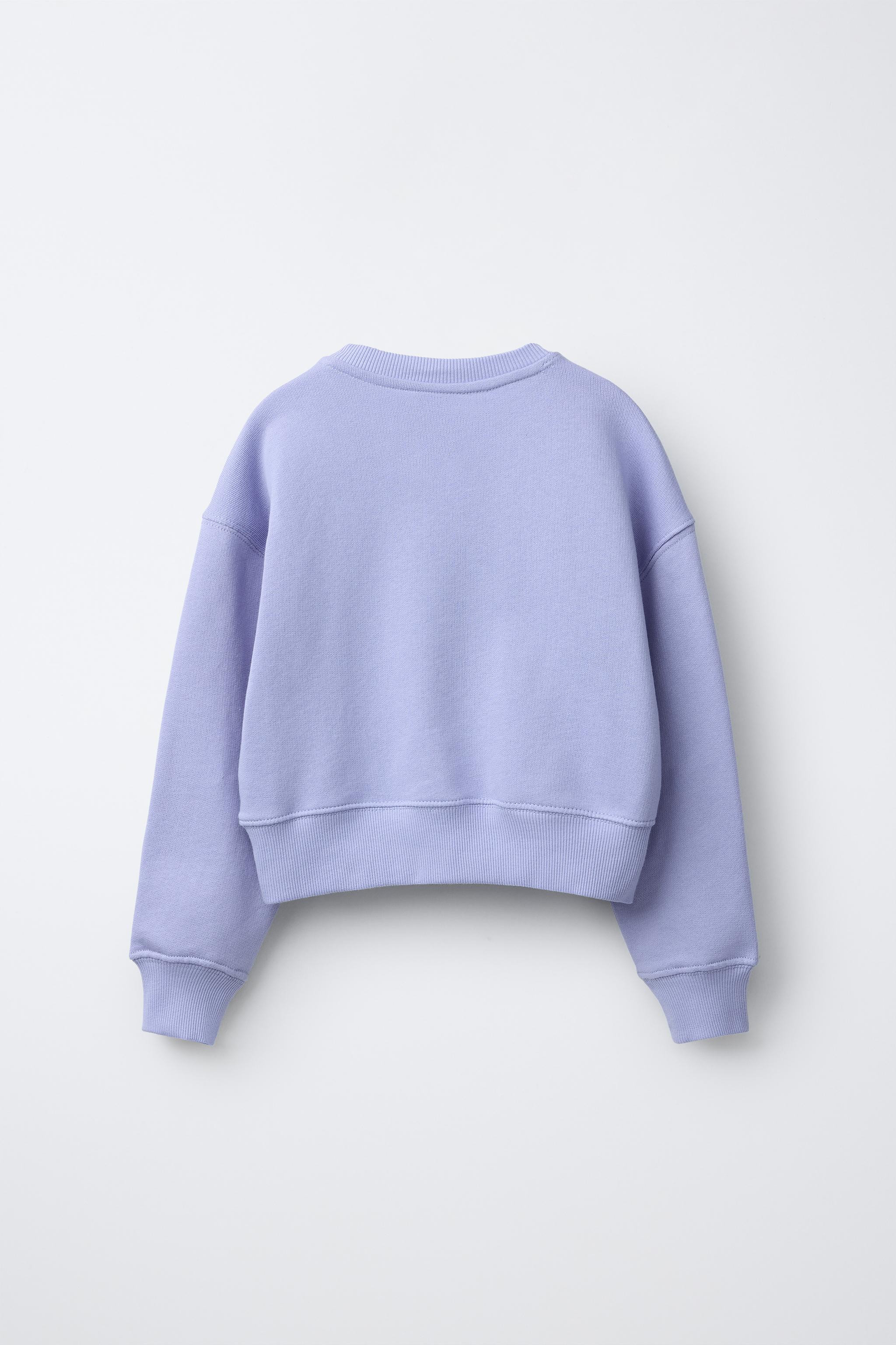 SLOGAN PRINT SWEATSHIRT | Zara UK