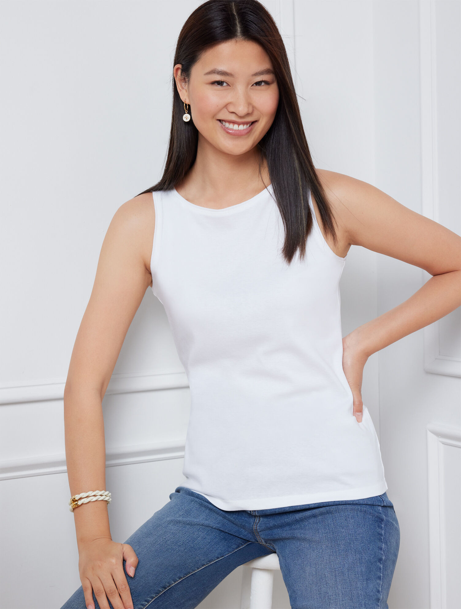 Bateau Neck Tank | Talbots