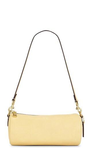 Coach Natural Grain Leather Barrel Bag in Yellow. | Revolve Clothing (Global)