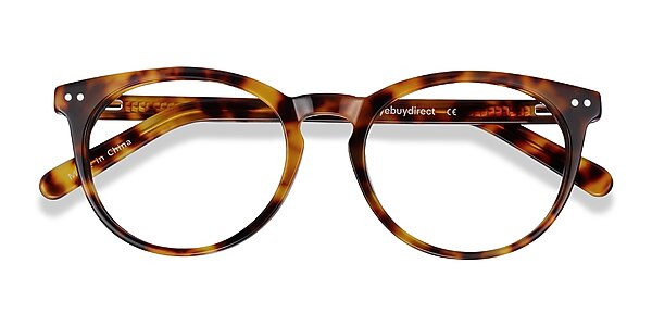 Morning Round Warm Tortoise Full Rim Eyeglasses | Eyebuydirect | EyeBuyDirect.com