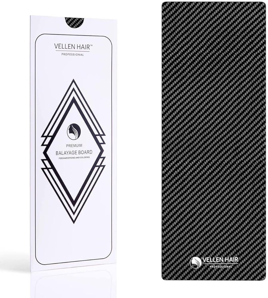 VELLEN HAIR Professional Carbon Fiber Foil/Balayage Board, Extra Light Hair Color board (Black, 5... | Amazon (US)